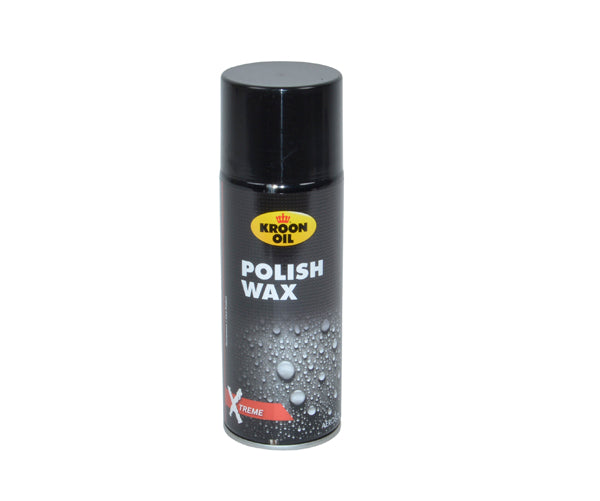 onderhoudsmiddel polish wax voor matte lak/windscherm 400mL spuitbus kroon 22010