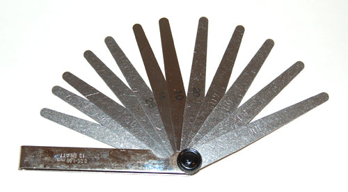 gereedschap voelermaat 0.05-1.00mm