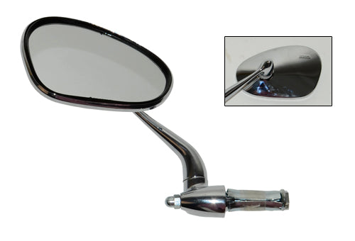 Zundapp spiegel (bev. in stuur) zundapp chroom links bumm 913/3l