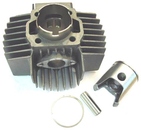 puch maxi cilinder 6-poort alu-nik maxi 45mm DMP