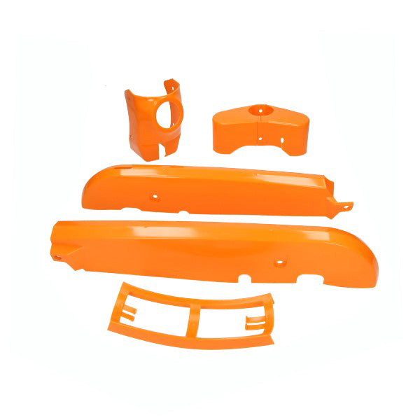 kreidler plaatwerkset plastic kreidler oranje 4-delig